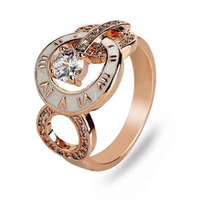 Load image into Gallery viewer, Roman Rose Bling Ring
