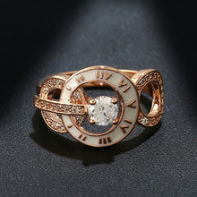 Load image into Gallery viewer, Roman Rose Bling Ring
